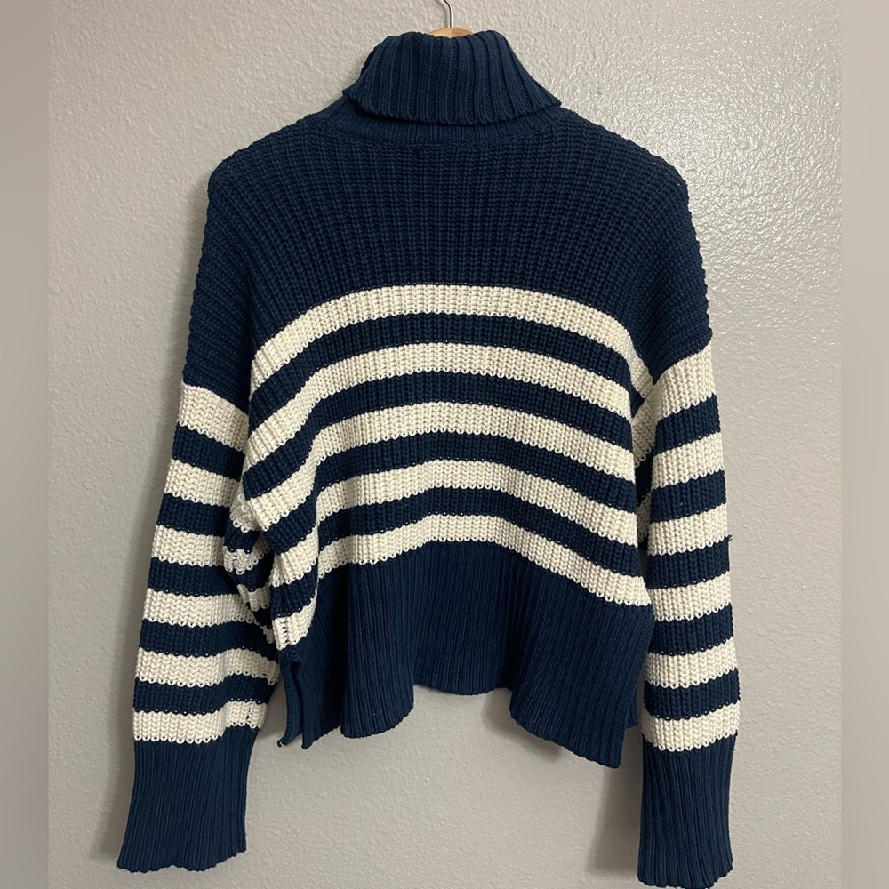 Madewell Wide Rib Turtleneck Sweater - Picture 4 of 12